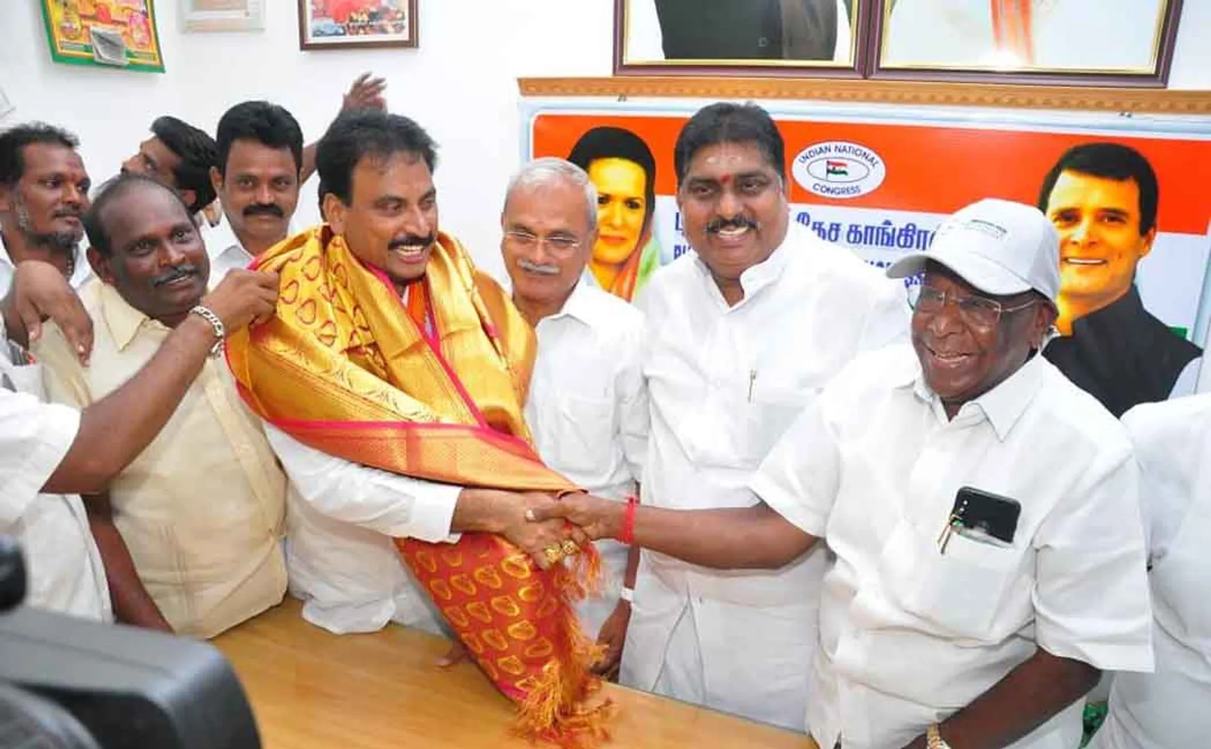 CM Narayanasamy press meet